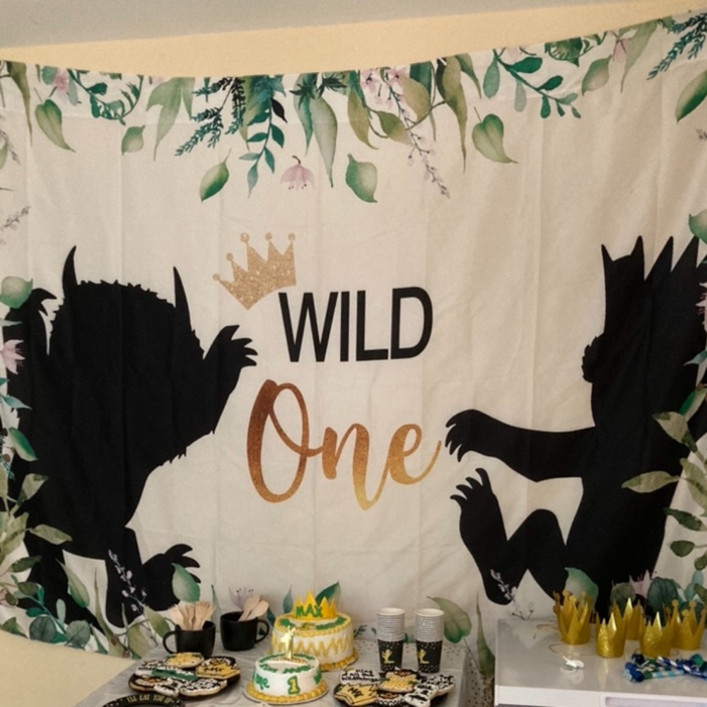 Wild One Party Backdrop, Costume